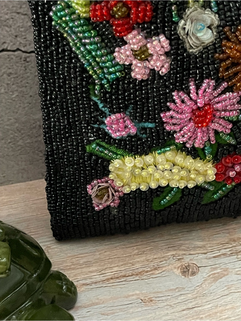 The Limited Vintage Handmade Beaded Floral Bag - Picture 4 of 16